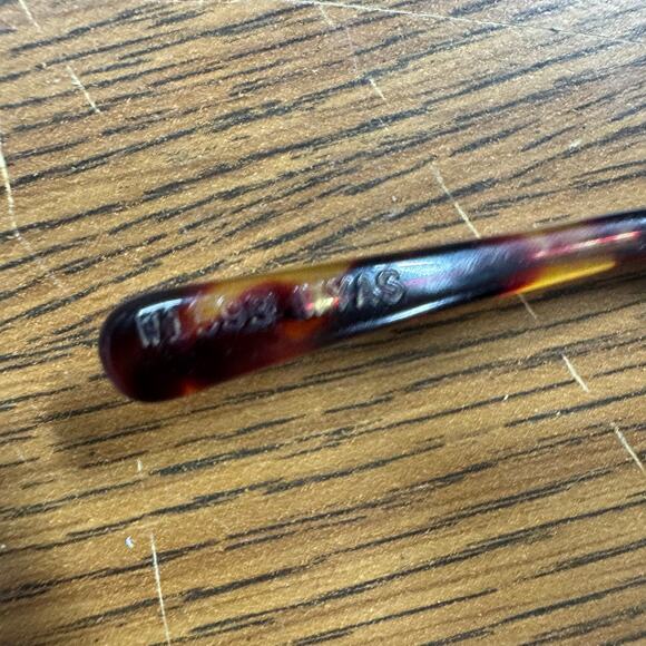 Vintage B&L Ray Ban Bausch & Lomb Dark Tortoise Style 1 W1593 Style 1 - Picture 5 of 6